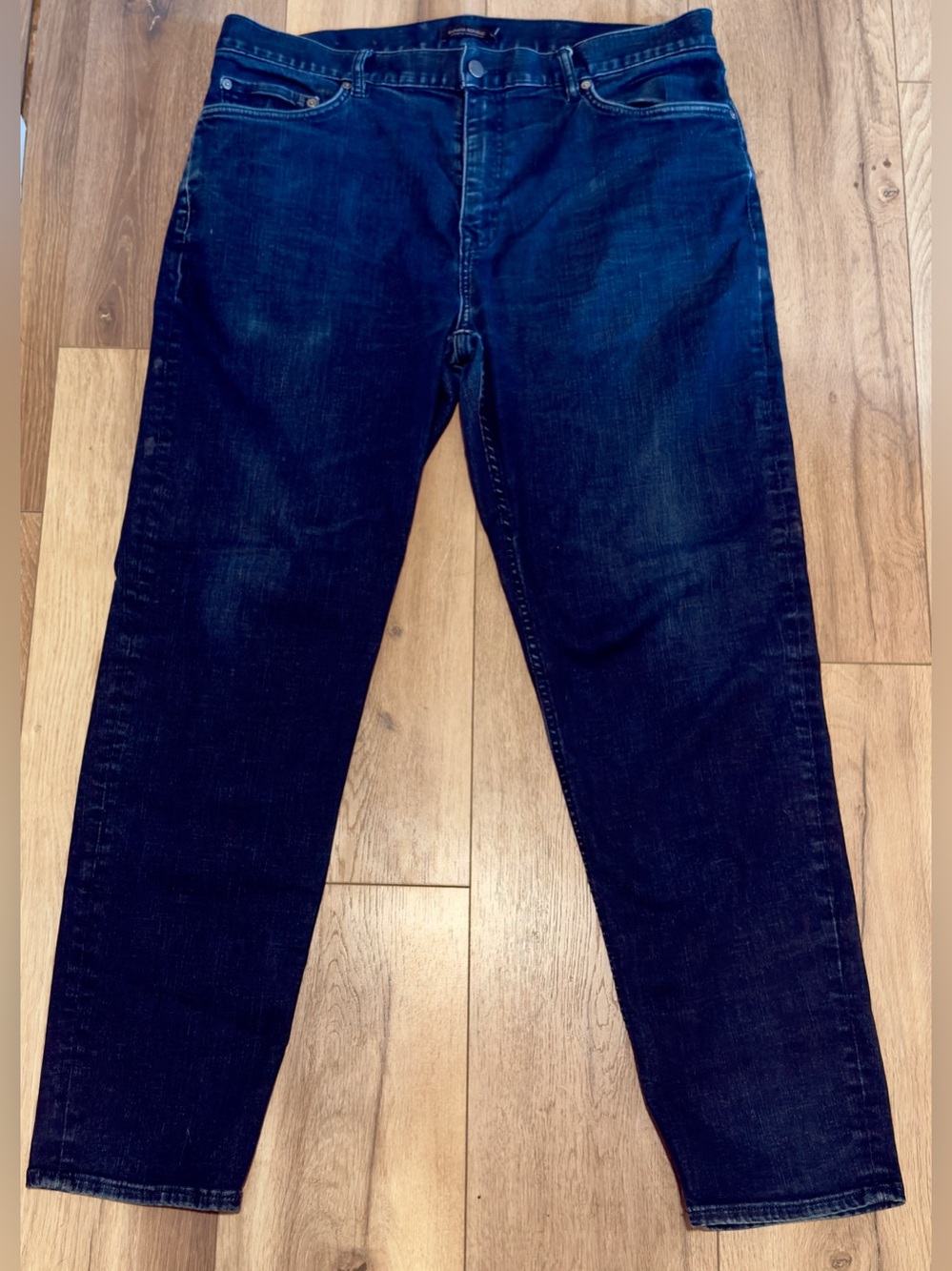 Banana Republic Athletic Tapered Fit Dark Wash Jeans Men 36x32